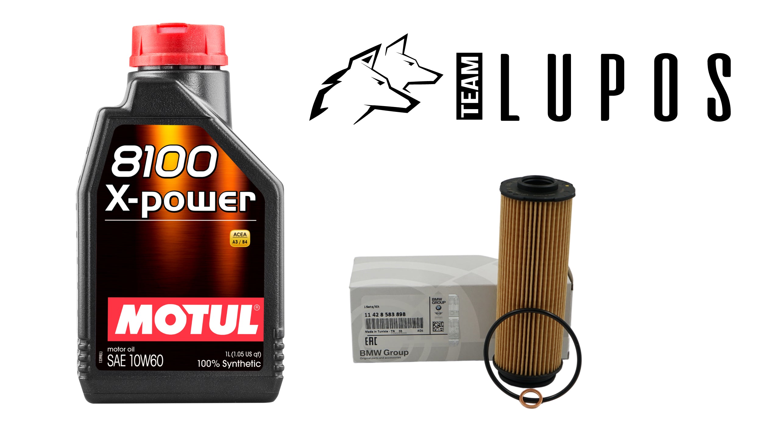 Pack entretien BMW M3 E90 E92 E93 Motul X-Power 10W60