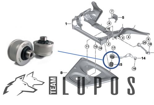 Rotules de bras avant Millway BMW M3 E92 E90